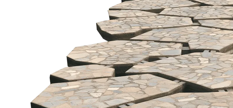 Paver walkway leading to a front door
